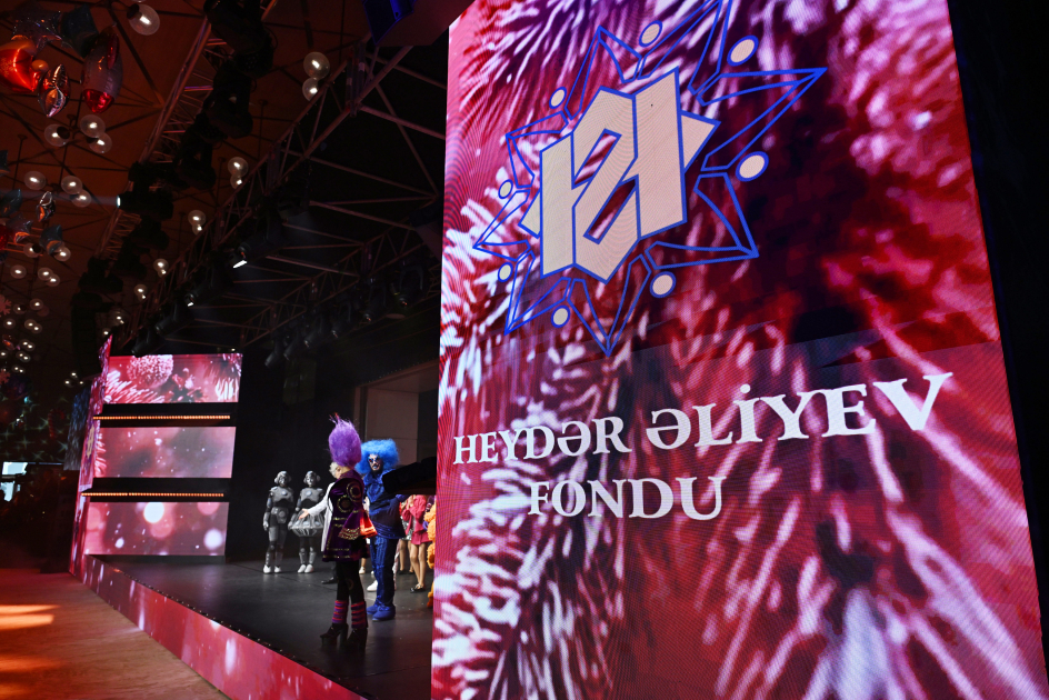 Heydar Aliyev Foundation VP Leyla Aliyeva, Arzu Aliyeva, and Alena Aliyeva attend festive celebration for children (PHOTO)