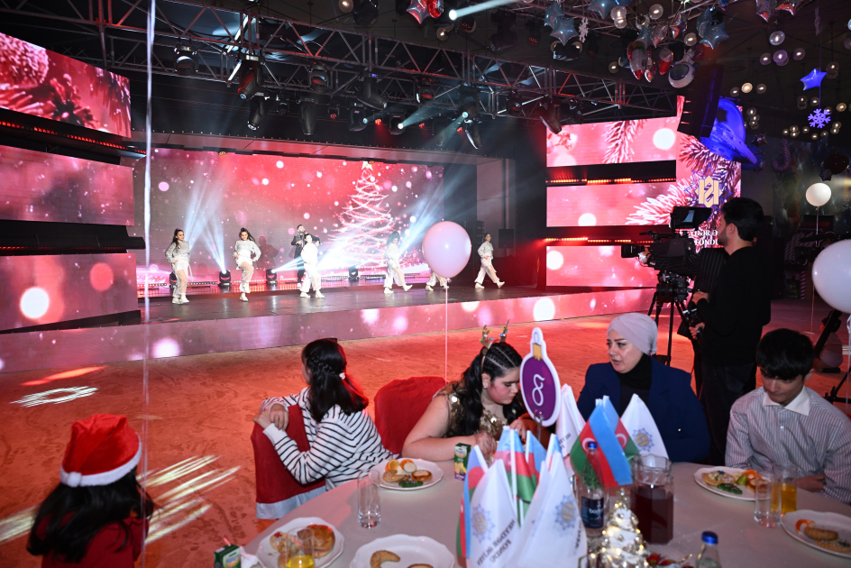 Heydar Aliyev Foundation VP Leyla Aliyeva, Arzu Aliyeva, and Alena Aliyeva attend festive celebration for children (PHOTO)