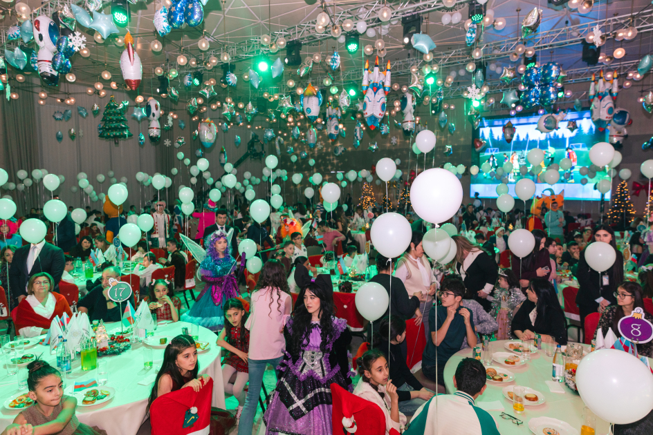 Heydar Aliyev Foundation VP Leyla Aliyeva, Arzu Aliyeva, and Alena Aliyeva attend festive celebration for children (PHOTO)