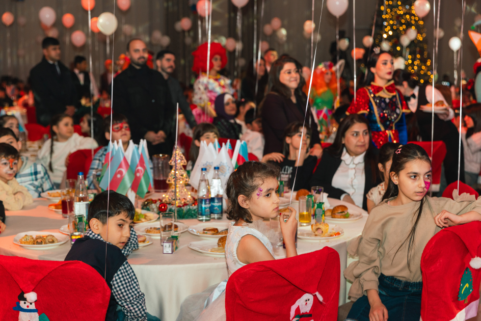 Heydar Aliyev Foundation VP Leyla Aliyeva, Arzu Aliyeva, and Alena Aliyeva attend festive celebration for children (PHOTO)