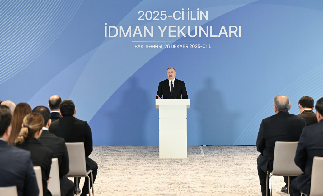 President Ilham Aliyev attends ceremony dedicated to 2025 sports results (PHOTO/VIDEO)