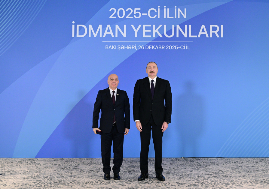 President Ilham Aliyev attends ceremony dedicated to 2025 sports results (PHOTO/VIDEO)