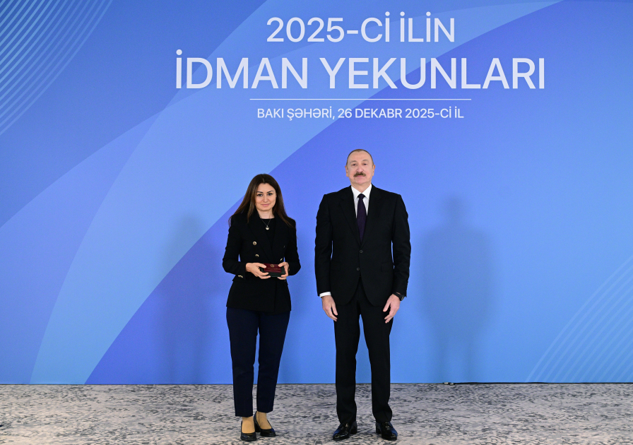 President Ilham Aliyev attends ceremony dedicated to 2025 sports results (PHOTO/VIDEO)