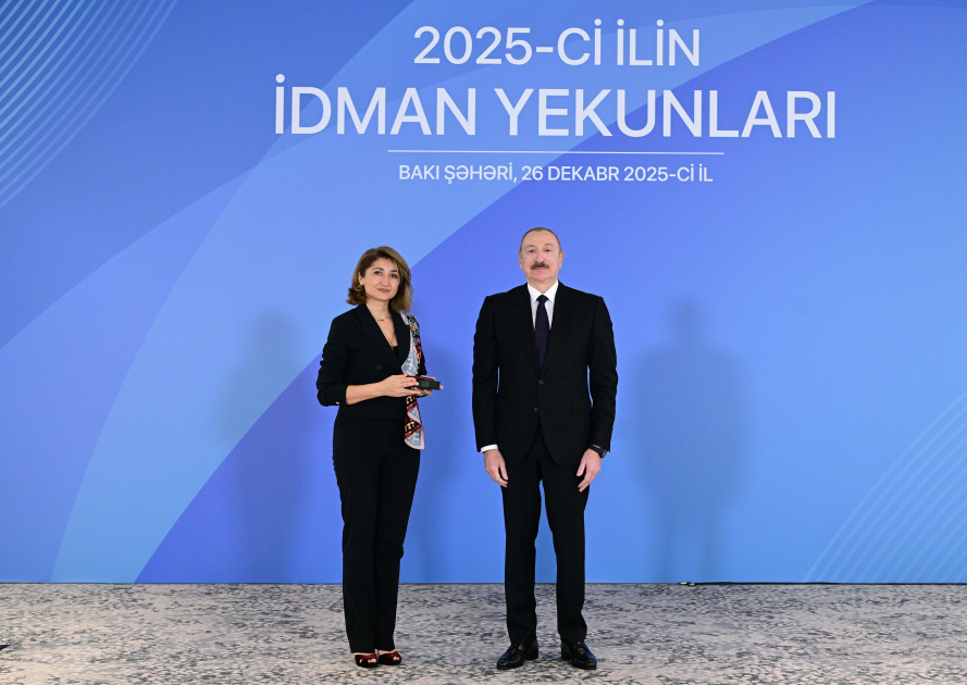 President Ilham Aliyev attends ceremony dedicated to 2025 sports results (PHOTO/VIDEO)