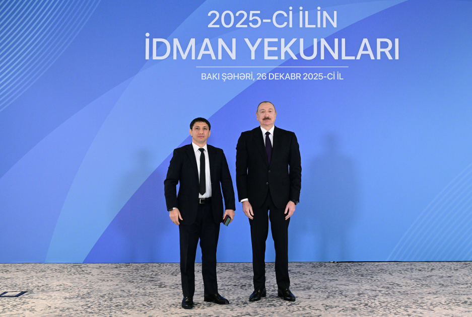 President Ilham Aliyev attends ceremony dedicated to 2025 sports results (PHOTO/VIDEO)