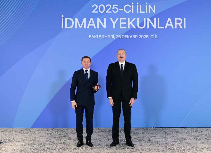 President Ilham Aliyev attends ceremony dedicated to 2025 sports results (PHOTO/VIDEO)