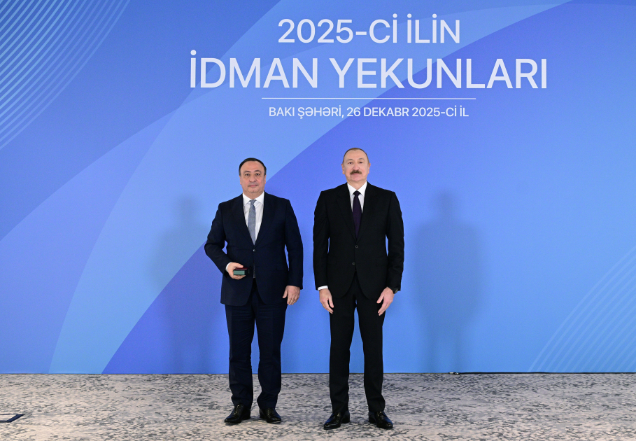 President Ilham Aliyev attends ceremony dedicated to 2025 sports results (PHOTO/VIDEO)