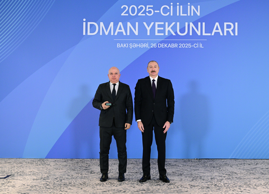 President Ilham Aliyev attends ceremony dedicated to 2025 sports results (PHOTO/VIDEO)