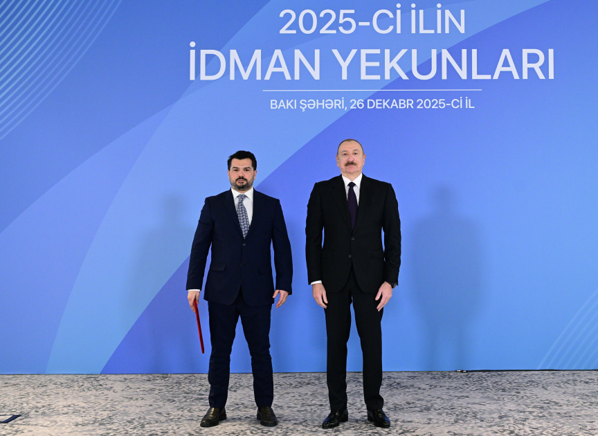 President Ilham Aliyev attends ceremony dedicated to 2025 sports results (PHOTO/VIDEO)
