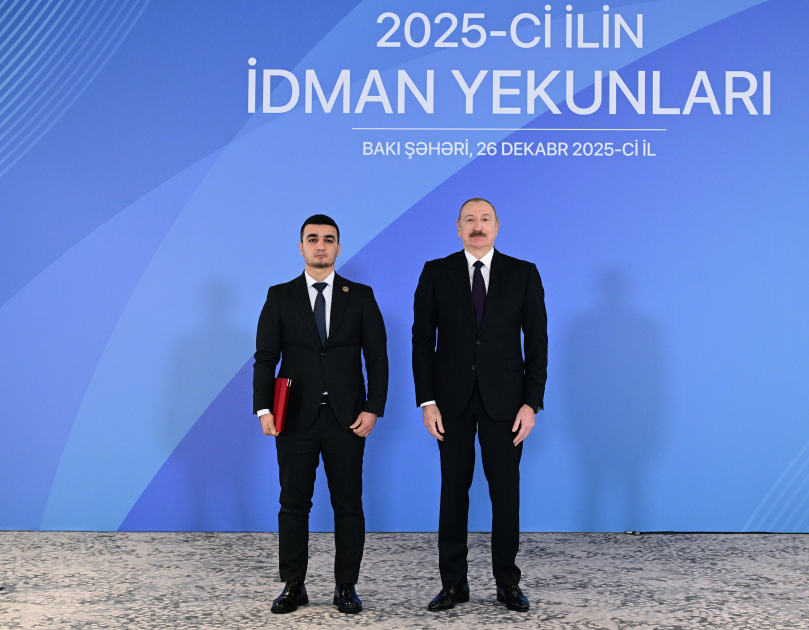 President Ilham Aliyev attends ceremony dedicated to 2025 sports results (PHOTO/VIDEO)