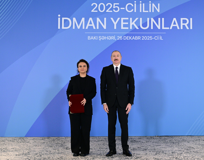 President Ilham Aliyev attends ceremony dedicated to 2025 sports results (PHOTO/VIDEO)