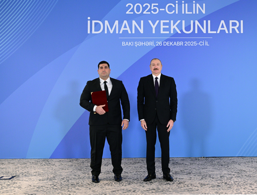President Ilham Aliyev attends ceremony dedicated to 2025 sports results (PHOTO/VIDEO)