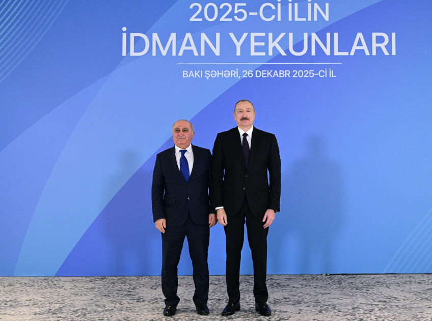 President Ilham Aliyev attends ceremony dedicated to 2025 sports results (PHOTO/VIDEO)