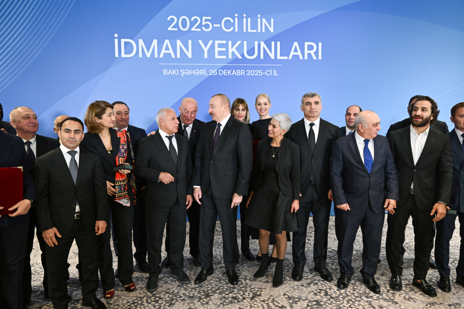 President Ilham Aliyev attends ceremony dedicated to 2025 sports results (PHOTO/VIDEO)