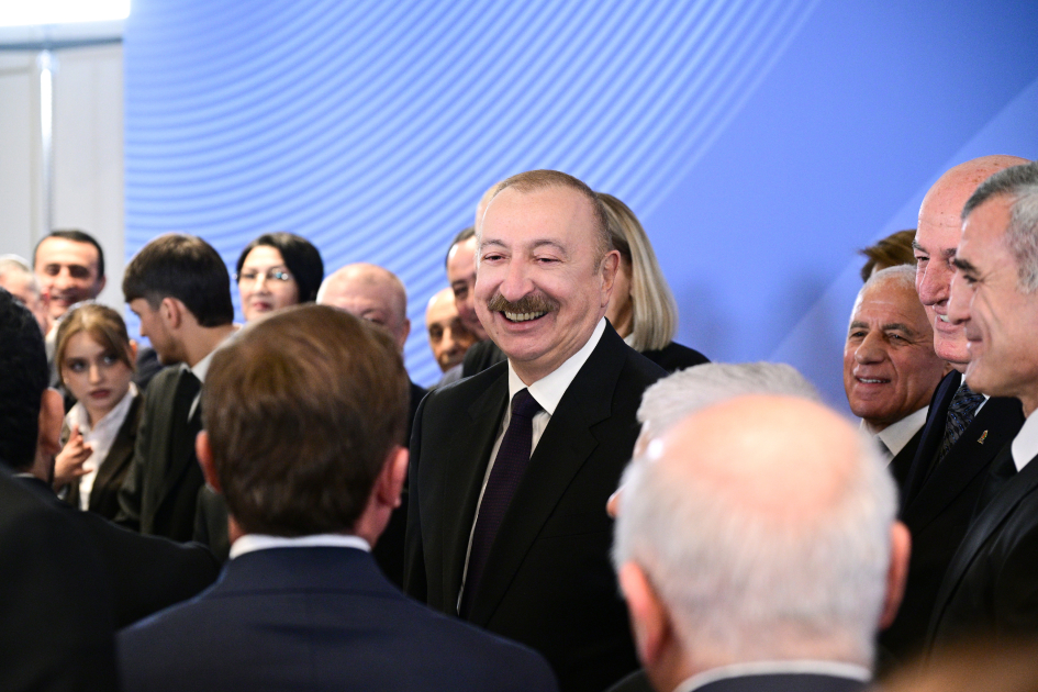President Ilham Aliyev attends ceremony dedicated to 2025 sports results (PHOTO/VIDEO)