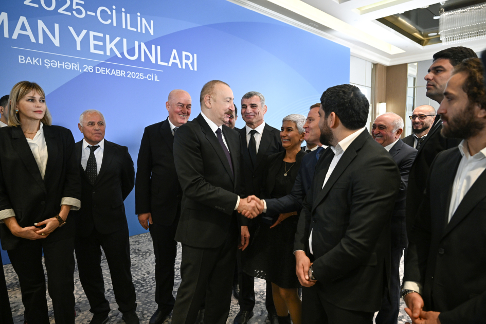President Ilham Aliyev attends ceremony dedicated to 2025 sports results (PHOTO/VIDEO)