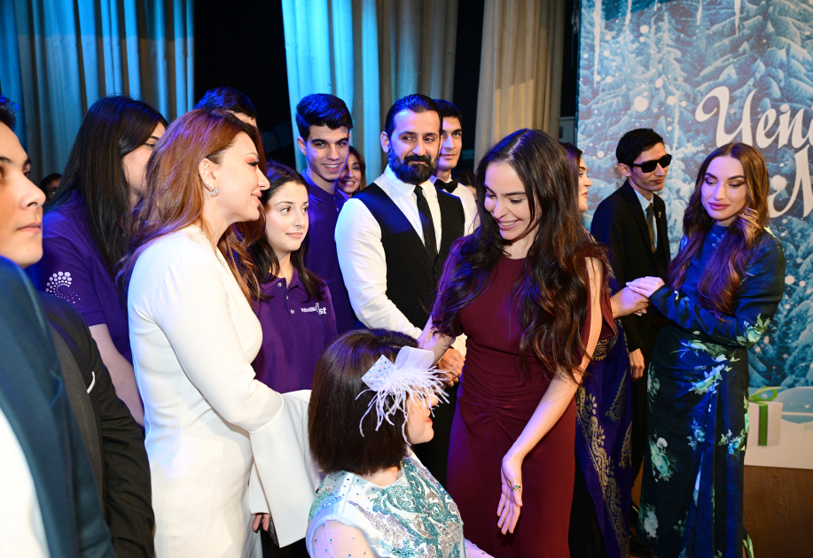 Heydar Aliyev Foundation VP Leyla Aliyeva and Alena Aliyeva visit DOST Center for Inclusive Development and Creativity (PHOTO)