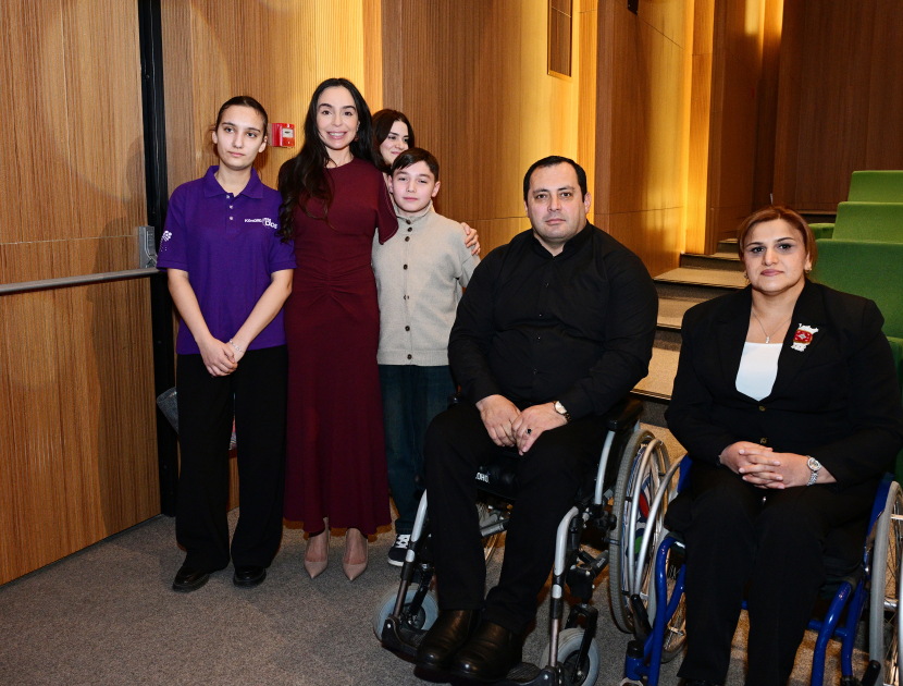 Heydar Aliyev Foundation VP Leyla Aliyeva and Alena Aliyeva visit DOST Center for Inclusive Development and Creativity (PHOTO)