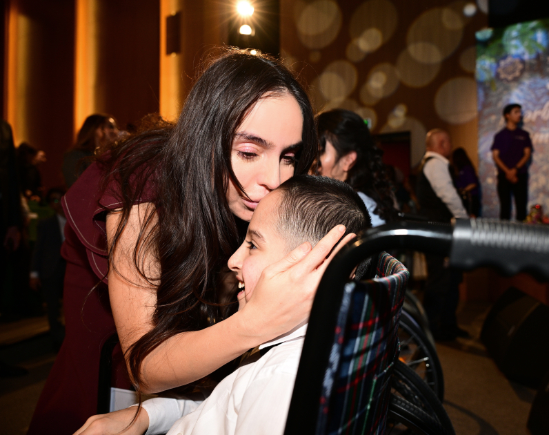 Heydar Aliyev Foundation VP Leyla Aliyeva and Alena Aliyeva visit DOST Center for Inclusive Development and Creativity (PHOTO)