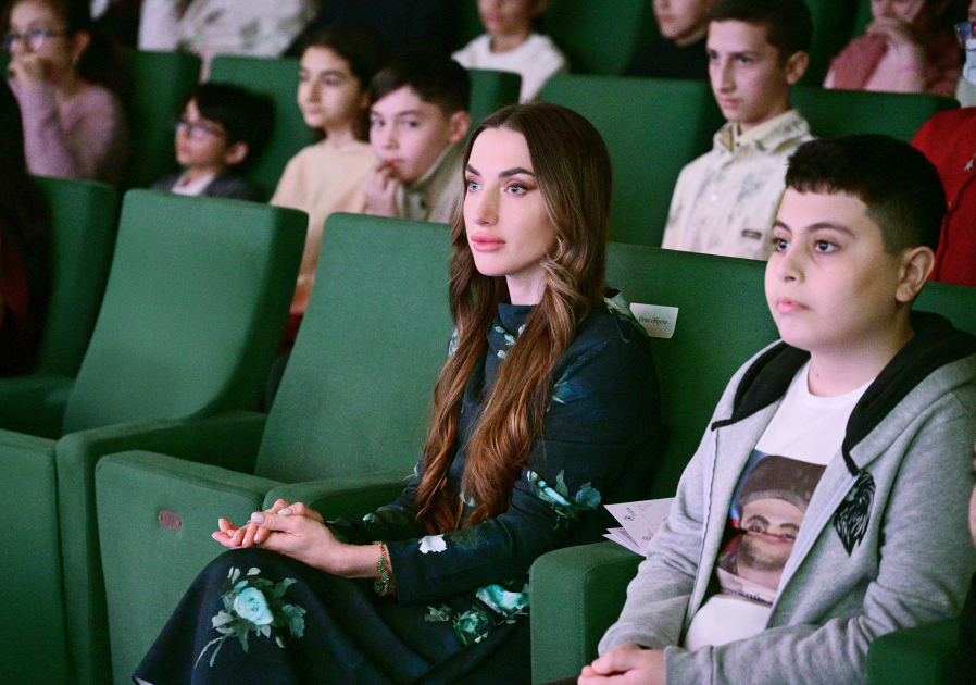 Heydar Aliyev Foundation VP Leyla Aliyeva and Alena Aliyeva visit DOST Center for Inclusive Development and Creativity (PHOTO)