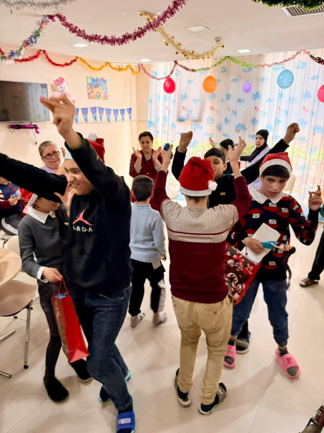 Heydar Aliyev Foundation VP Leyla Aliyeva organizes New Year celebrations for children at Mingachevir Children's Neurological Sanatorium (PHOTO)