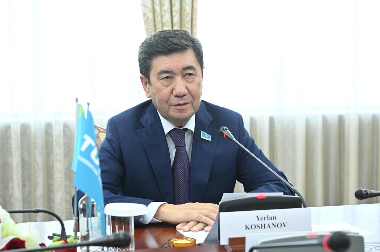TURKPA Secretary General meets with Kazakh Mazhilis Chairman