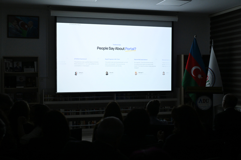 Presentation ceremony of “Azerbaijani Language” platform held (PHOTO)