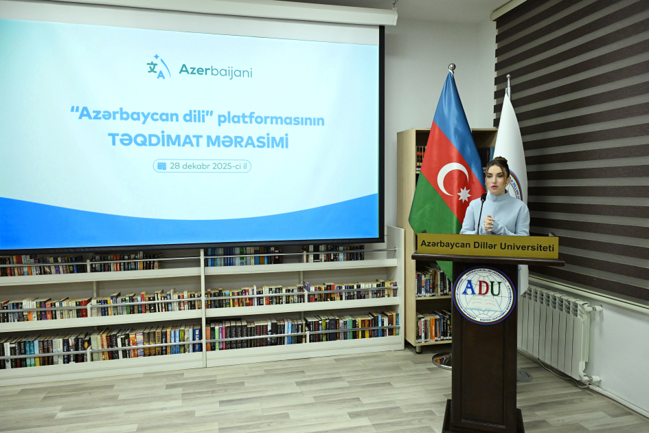 Presentation ceremony of “Azerbaijani Language” platform held (PHOTO)