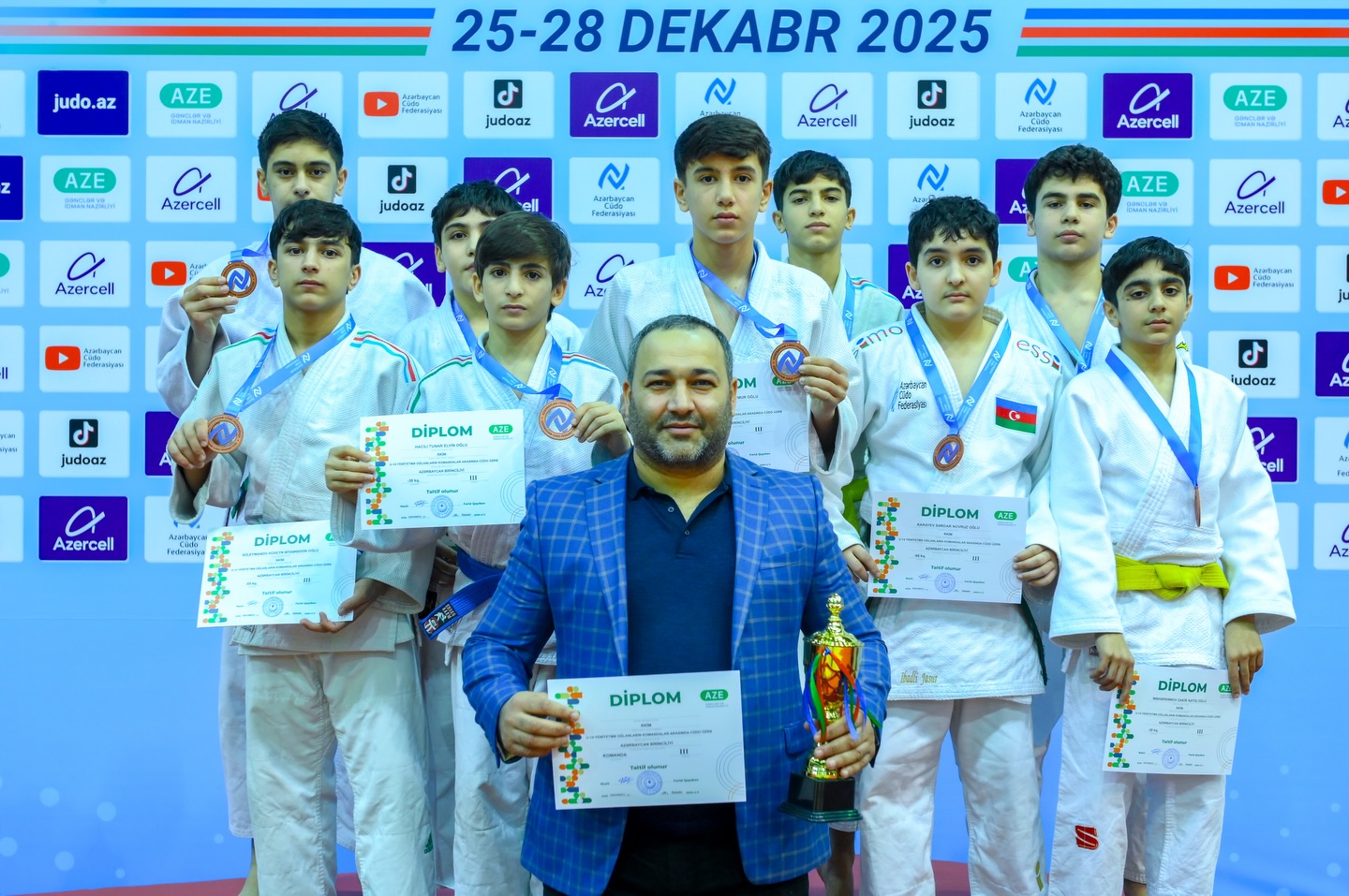 Azerbaijan announces winners of U-14 Judo Championship (PHOTO)
