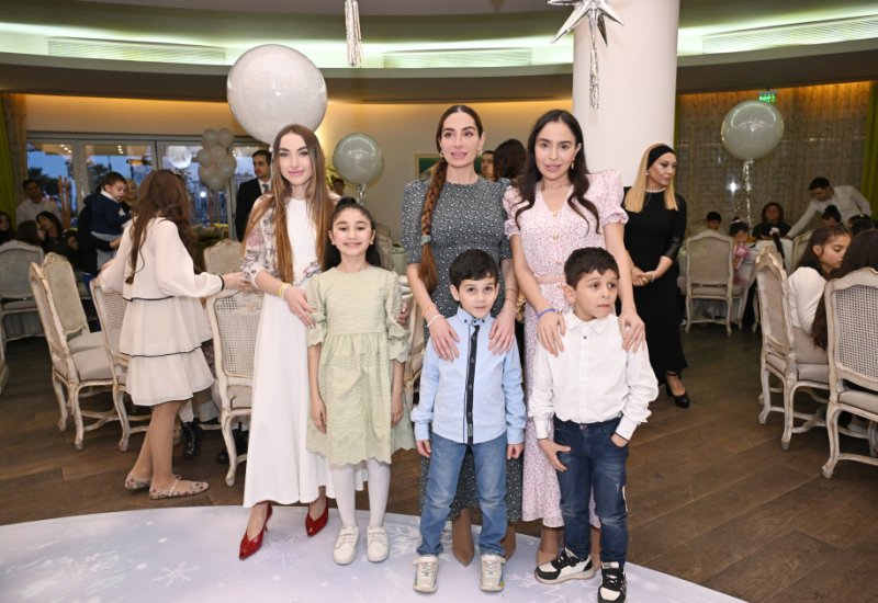 Heydar Aliyev Foundation VP Leyla Aliyeva, Head of Baku Media Center Arzu Aliyeva and Alena Aliyeva join festive celebrations for children with special needs in Baku (PHOTO)