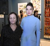 Head of Baku Media Center Arzu Aliyeva and Alena Aliyeva attend “10 Years Lived in Colors” exhibition (PHOTO)