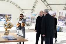 President Ilham Aliyev, First Lady Mehriban Aliyeva visit Baku White City (PHOTO/VIDEO)