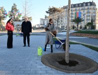 President Ilham Aliyev, First Lady Mehriban Aliyeva visit Baku White City (PHOTO/VIDEO)