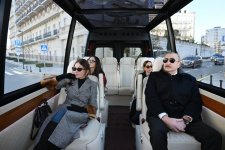 President Ilham Aliyev, First Lady Mehriban Aliyeva visit Baku White City (PHOTO/VIDEO)