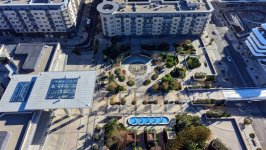 President Ilham Aliyev, First Lady Mehriban Aliyeva visit Baku White City (PHOTO)