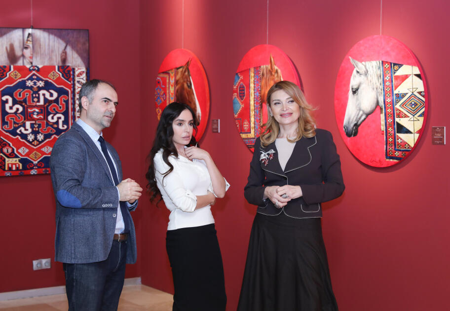 Vice-President of Heydar Aliyev Foundation Leyla Aliyeva visits Azerbaijan National Carpet Museum (PHOTO)