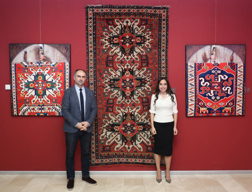 Vice-President of Heydar Aliyev Foundation Leyla Aliyeva visits Azerbaijan National Carpet Museum (PHOTO)