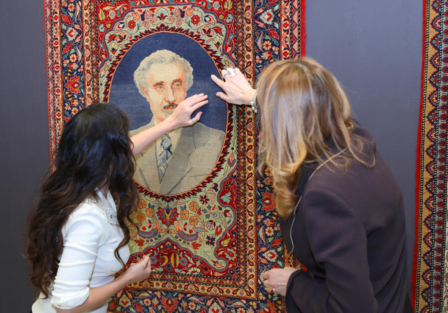 Vice-President of Heydar Aliyev Foundation Leyla Aliyeva visits Azerbaijan National Carpet Museum (PHOTO)
