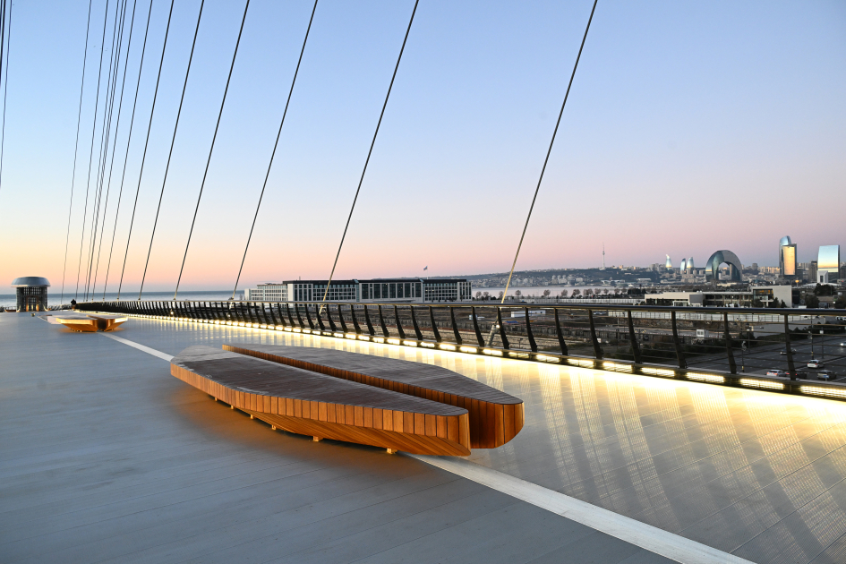 President Ilham Aliyev, First Lady Mehriban Aliyeva visit Baku White City (PHOTO/VIDEO)
