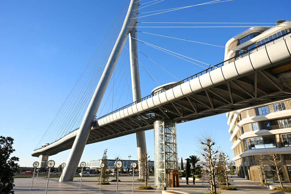 President Ilham Aliyev, First Lady Mehriban Aliyeva visit Baku White City (PHOTO/VIDEO)