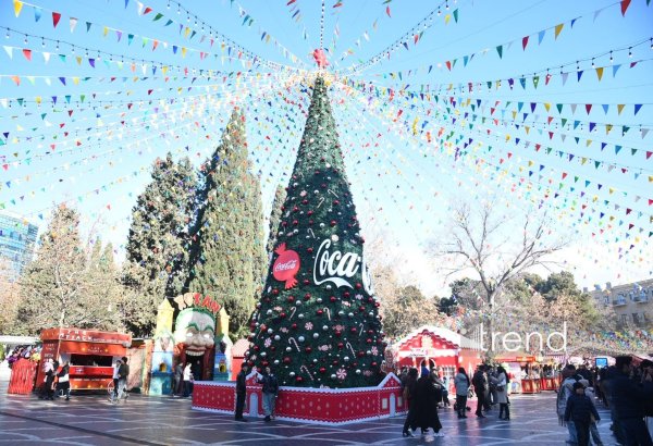Azerbaijan's Baku on New Year's Eve (PHOTO)