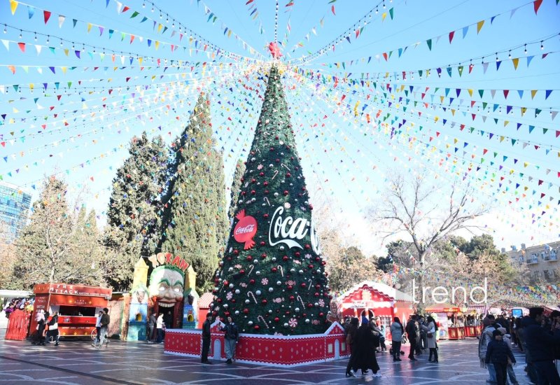 Azerbaijan's Baku on New Year's Eve (PHOTO)
