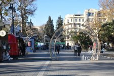 Azerbaijan's Baku on New Year's Eve (PHOTO)