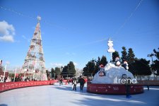 Azerbaijan's Baku on New Year's Eve (PHOTO)