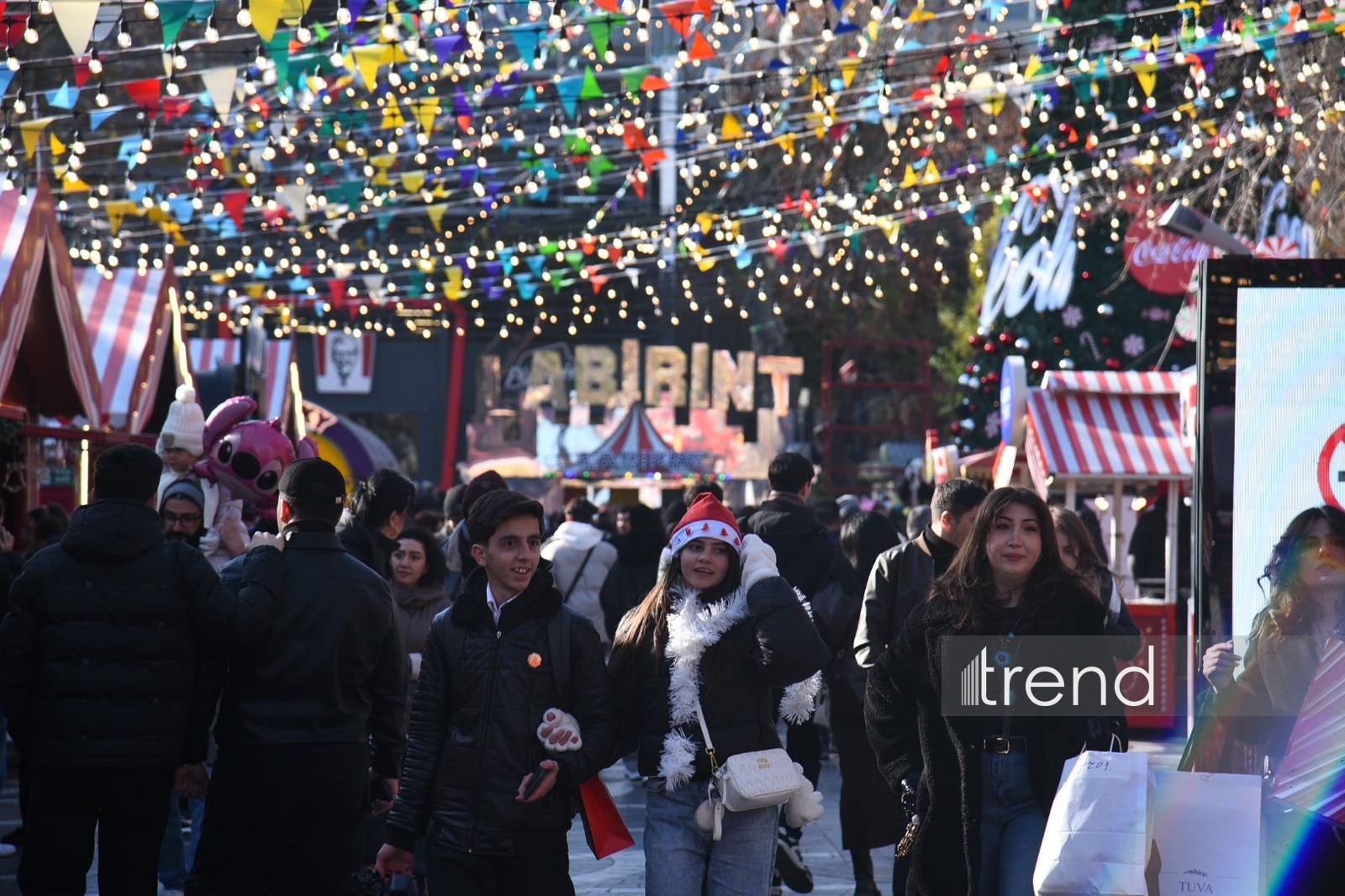 Azerbaijan's Baku on New Year's Eve (PHOTO)