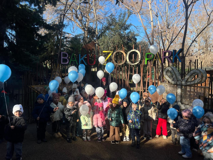 At Heydar Aliyev Foundation VP Leyla Aliyeva's initiative, holiday event for children organized at Baku Zoological Park (PHOTO)