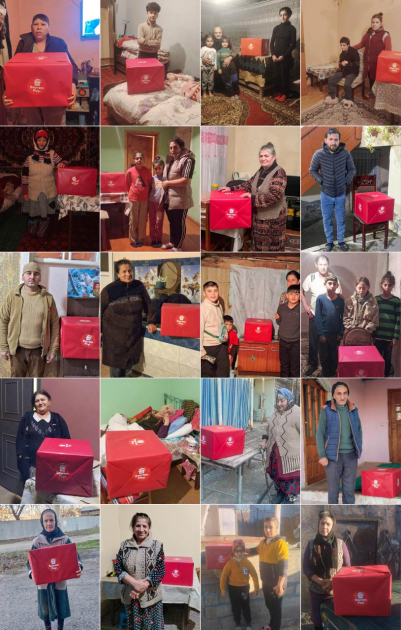 At Heydar Aliyev Foundation VP Leyla Aliyeva's initiative, holiday gifts delivered to low-income families (PHOTO)