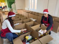 At Heydar Aliyev Foundation VP Leyla Aliyeva's initiative, holiday gifts delivered to low-income families (PHOTO)
