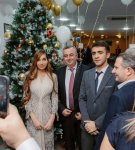 Heydar Aliyev Foundation VP Leyla Aliyeva, Head of Baku Media Center Arzu Aliyeva attend festive event at social services facility for elderly people (PHOTO)