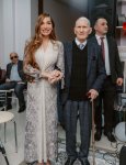 Heydar Aliyev Foundation VP Leyla Aliyeva, Head of Baku Media Center Arzu Aliyeva attend festive event at social services facility for elderly people (PHOTO)